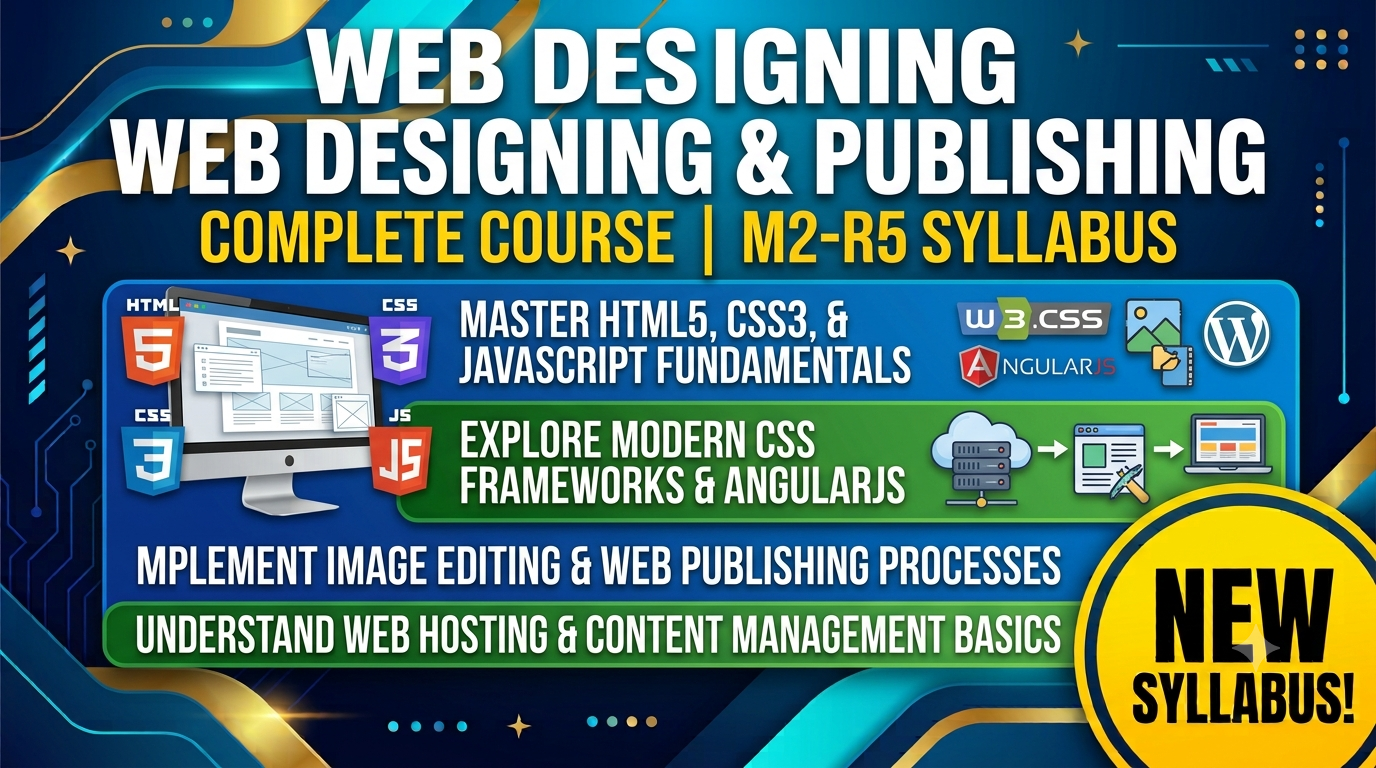 (M2-R5) Web Designing & Publishing - O Level